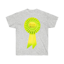 Load image into Gallery viewer, HUGE HONOR Soft Serve Heathered Cotton T-shirt - Neon Green

