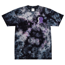 Load image into Gallery viewer, BADGE OF HONOR Sea Spray Tie-Dye Boxy T-Shirt - Ultra Violet
