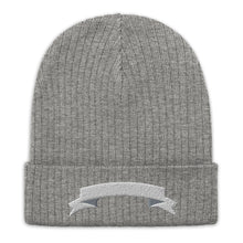 Load image into Gallery viewer, RIBBON CUTTING Recycled Beanie - Heathered Gray
