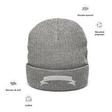Load image into Gallery viewer, RIBBON CUTTING Recycled Beanie - Heathered Gray
