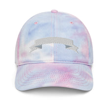 Load image into Gallery viewer, RIBBON CUTTING Sea Spray Tie Dye Baseball Cap - Coral
