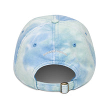 Load image into Gallery viewer, RIBBON CUTTING Sea Spray Tie Dye Baseball Cap - Blue Ribbon
