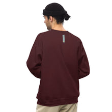 Load image into Gallery viewer, WORK OF ART Embroidered Sweatshirt - Wine
