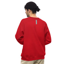 Load image into Gallery viewer, WORK OF ART Embroidered Sweatshirt - Red
