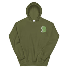 Load image into Gallery viewer, BADGE OF HONOR Embroidered Hoodie - Seaweed
