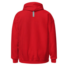 Load image into Gallery viewer, WORK OF ART Embroidered Pullover Hoodie - Red
