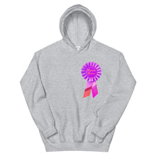 Load image into Gallery viewer, AWARD WINNING Pullover Hoodie - Magenta Racing Stripe

