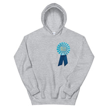 Load image into Gallery viewer, AWARD WINNING Heathered Hoodie - Blue Ribbon Velvet
