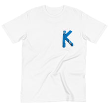 Load image into Gallery viewer, TERRITORY MONOGRAM Organic Cotton T-Shirt - K
