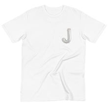 Load image into Gallery viewer, FILLED WITH LOVE Monogram Organic Cotton T-Shirt - J
