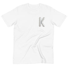 Load image into Gallery viewer, FILLED WITH LOVE Monogram Organic Cotton T-Shirt - K
