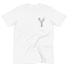 Load image into Gallery viewer, FILLED WITH LOVE Monogram Organic Cotton T-Shirt - Y
