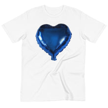 Load image into Gallery viewer, LIGHT HEARTED Organic Cotton T-Shirt - Royal Blue
