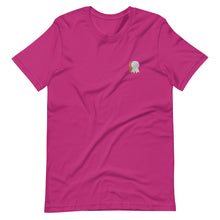 Load image into Gallery viewer, MINI BADGE OF HONOR Embroidered Soft Serve T-Shirt - Magenta
