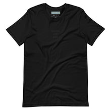 Load image into Gallery viewer, WORK OF ART Embroidered Soft Serve T-Shirt - Black

