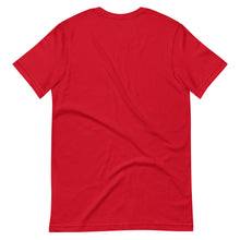 Load image into Gallery viewer, WORK OF ART Embroidered Soft Serve T-shirt - Red
